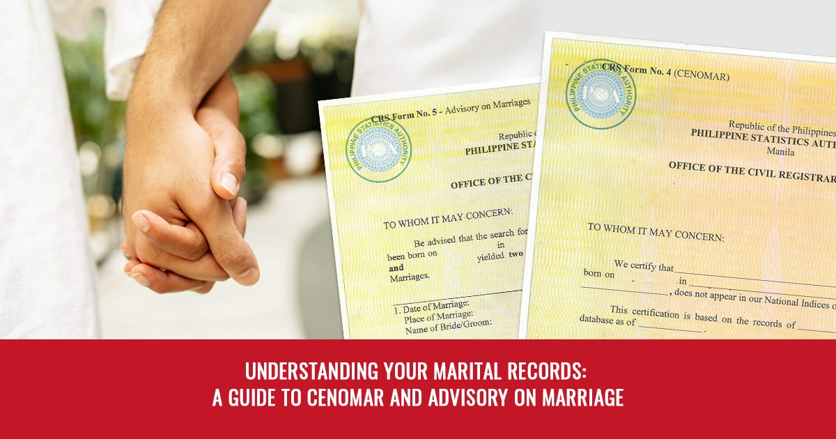 What is advisory on marriage